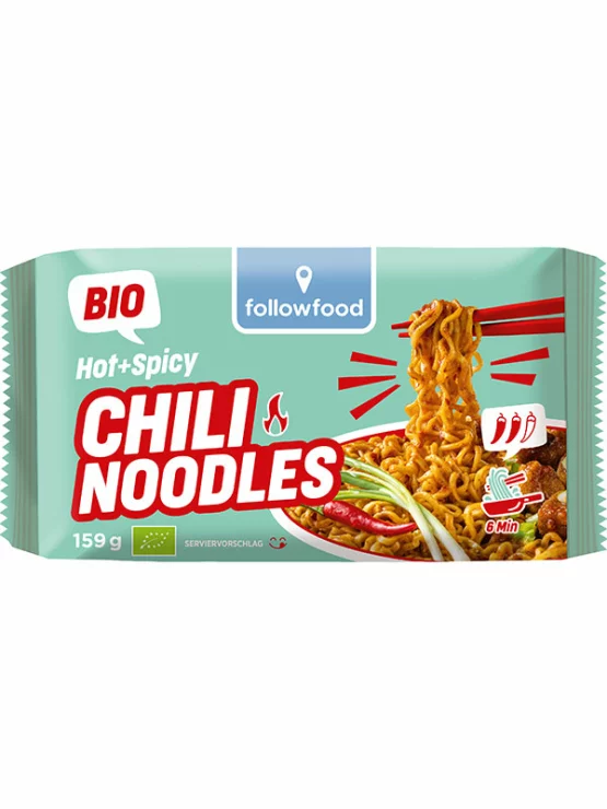 Rezanci Chili - Organski 159g followfood