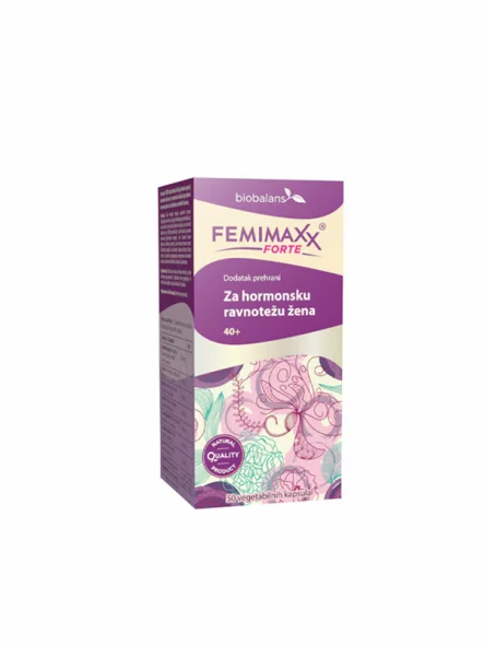 Biobalans Femimaxx Forte -  Za hormonsku ravnotežu 40+ - u bočici od 50 kapsula