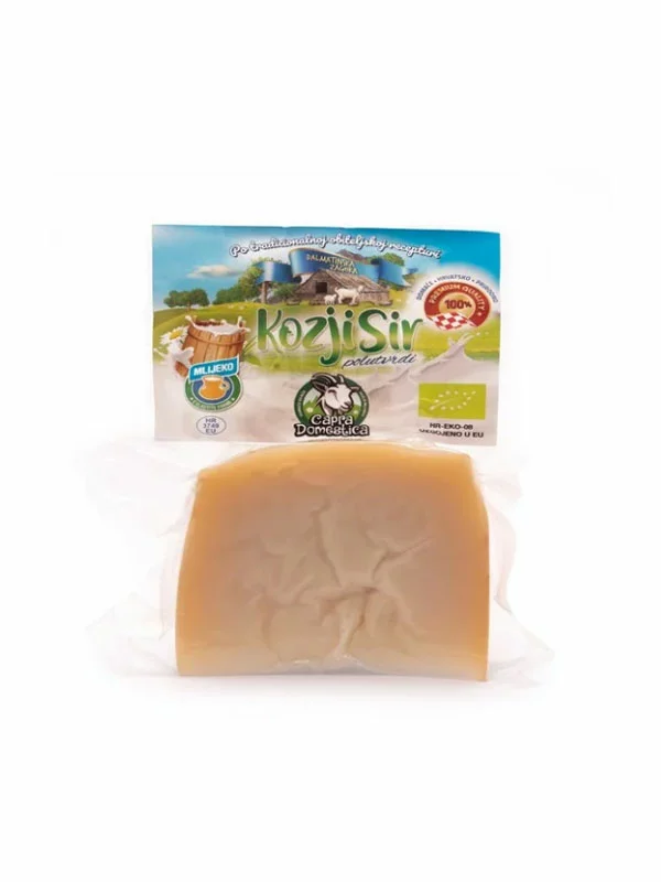 Polutvrdi sir od kozjeg mlijeka - Organski 200 g Capra Domestica