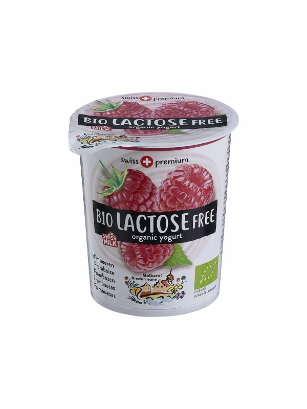 Jogurt od maline Bez laktoze - Organski 200g Molkerei Biedermann