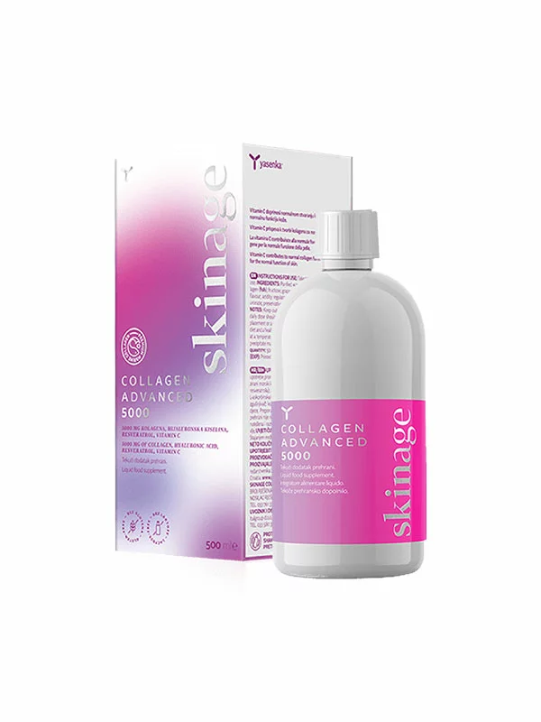 Skinage Collagen Advanced 5000mg naranča - 500ml yasenka