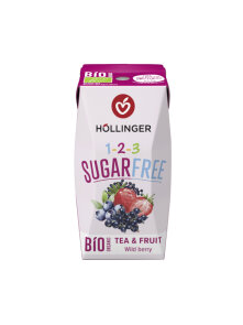 Hollinger Sok od šumskog voća Bez šećera - Tetrapak sa slamkom - Organski 200ml