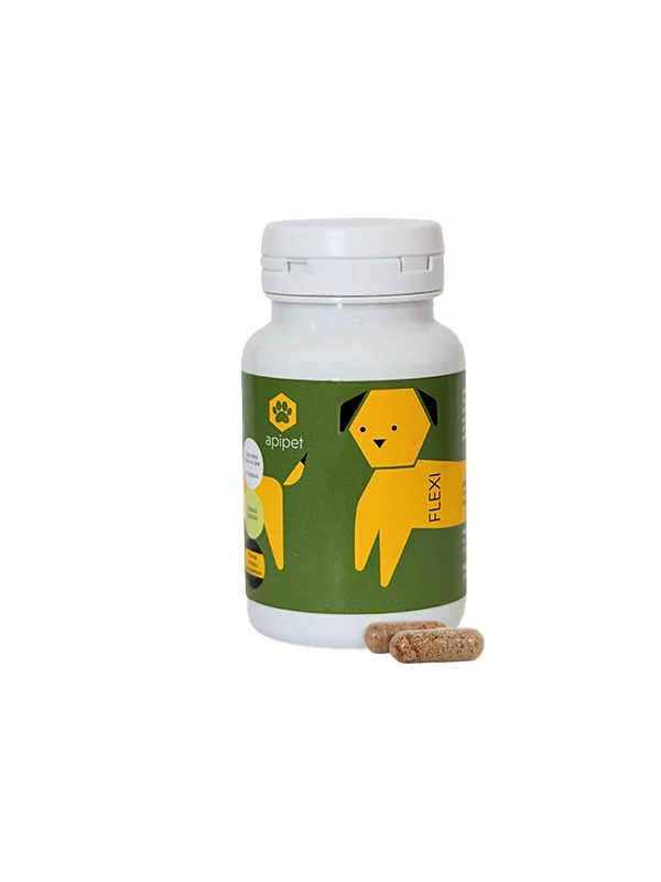 Apipet Flexi za zdravlje kostiju i zglobova psa - 60 kapsula
