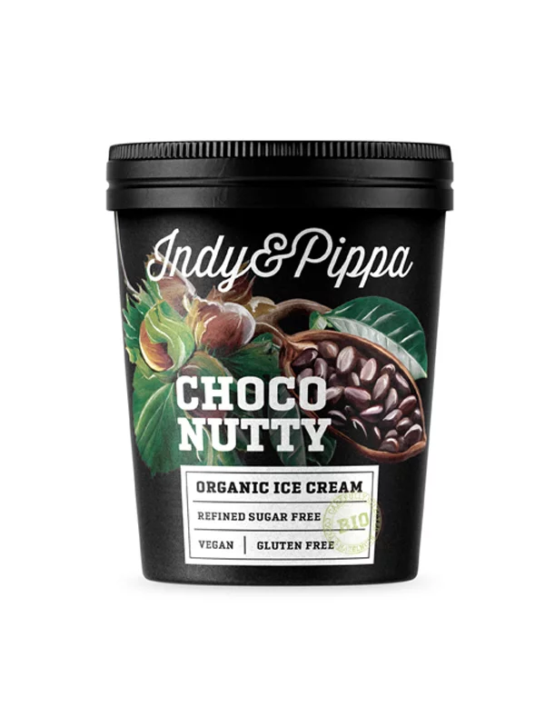 Indy & Pippa Sladoled Choco Nutty - Organski u čašici od 450ml
