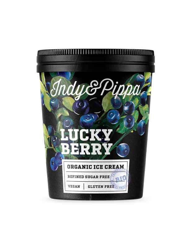 Indy & Pippa Sladoled Lucky Berry - Organski u čašici od  450ml