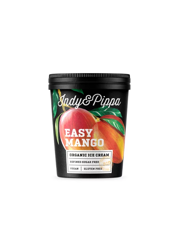 Indy & Pippa Sladoled Easy Mango - Organski u čašici od  125ml