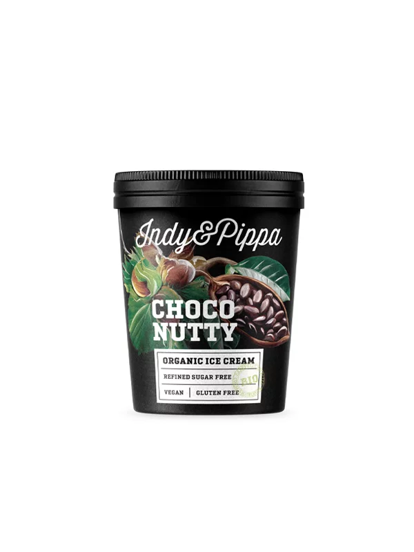 Indy & Pippa Sladoled Choco Nutty - Organski u čašici 125ml