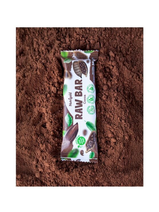 Nutrigold raw bar kakao u pakiranju od 35g