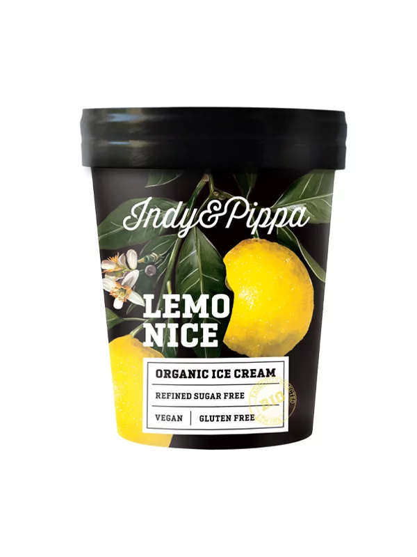 Indy & Pippa Sladoled Lemonice - Organski u čašici od 450ml