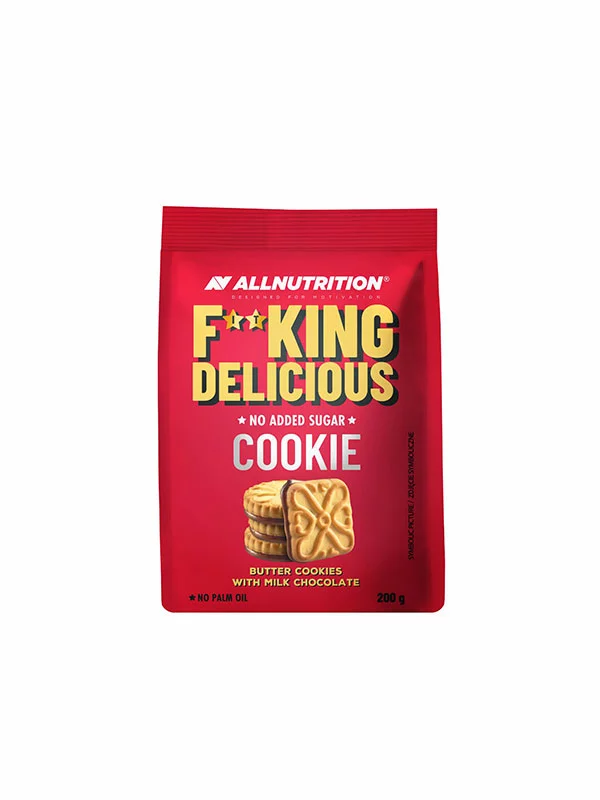 All Nutrition Čajni keksi s čokoladnim preljevom bez dodanog šećera u pakiranju od 200g