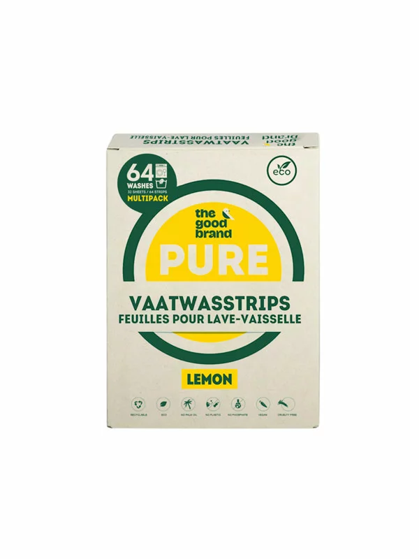 Eko maramice za pranje posuđa Lemon - 64 kom the good brand