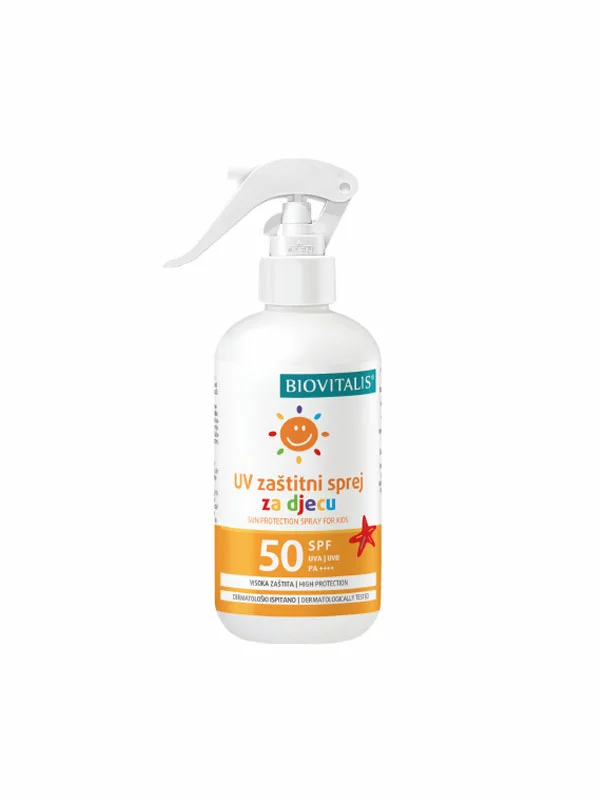 UV zaštitni sprej za djecu SPF 50 - 250ml Biovitalis