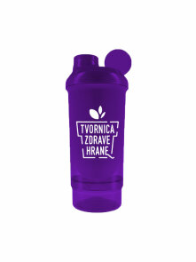Smart Shaker zapremnine 500 ml s dodatnom posudom od 150ml u ljubičastoj boji