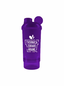 Smart Shaker zapremnine 500 ml s dodatnom posudom od 150ml u ljubičastoj boji
