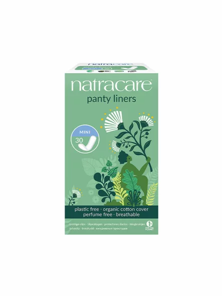 Natracare dnevni ulošci Mini 30 komada u pakiranju od recikliranog kartona