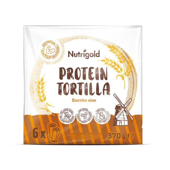 Nutrigold Protein Tortilla šest komada u pakiranju od 370g