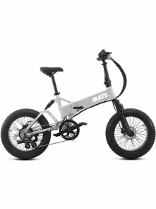 Mate X Evo 250W električni bicikl u boji Silver Comet