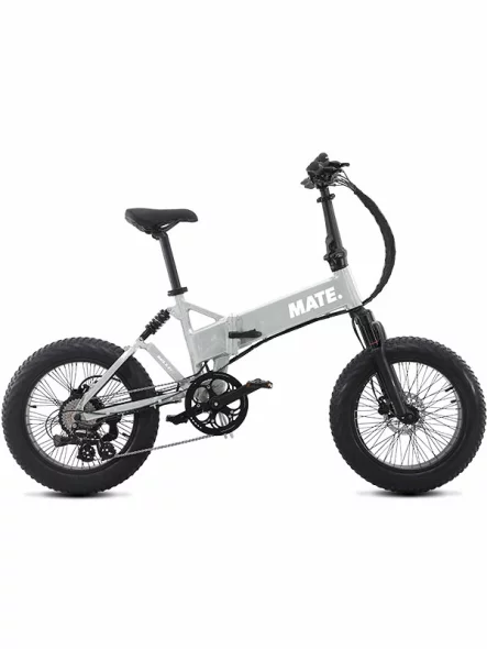 Mate X Evo 250W električni bicikl u boji Silver Comet