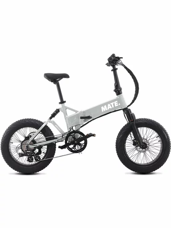 Mate X Evo 250W električni bicikl u boji Silver Comet