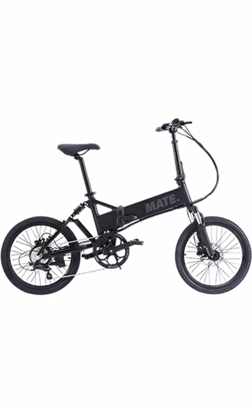Mate Icon eletrični bicikl u boji Subdued Black