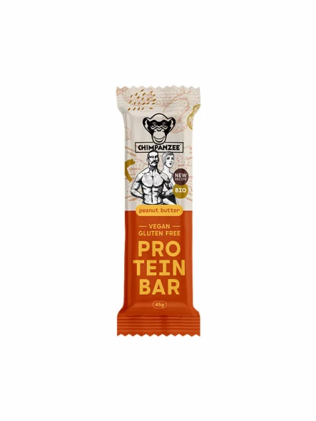 Proteinska pločica Kikiriki - Organska 45g Chimpanzee