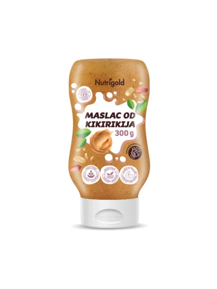 Maslac od kikirikija - Squeeze 300g Nutrigold