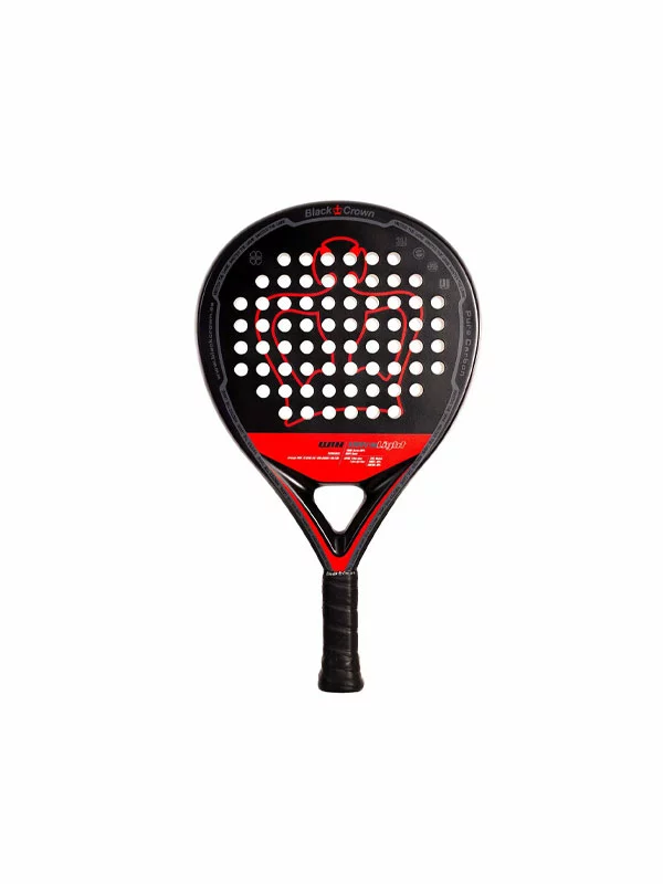 Reket za padel WIN Ultralight 2025 - Black Crown