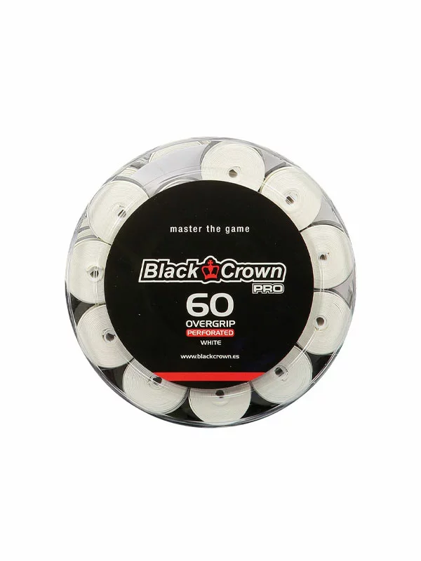 Glatki overgrip Bolsa 12 White 60 kom - Black Crown