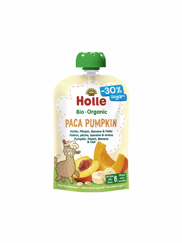 Pire od bundeve, breskve, banane i zobi "Paca Pumpkin" (od 6. mjeseca)- Organski 100g Holle