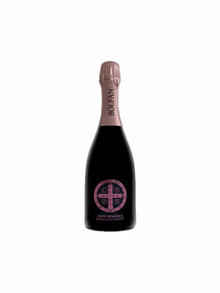 Pjenušac Pinot Noir Rosé Saint Benedict - Eko 0,75l Bolfan