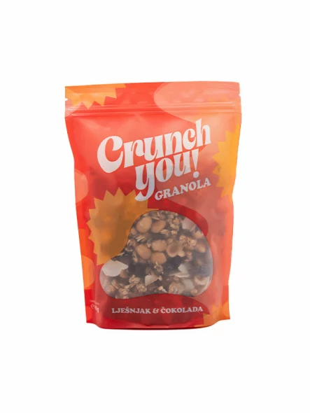 Granola Lješnjak & Čokolada - 400g Crunch you!