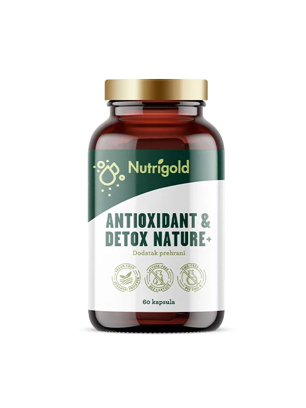 Antioxidant & Detox Nature+ - 60 veganskih kapsula Nutrigold
