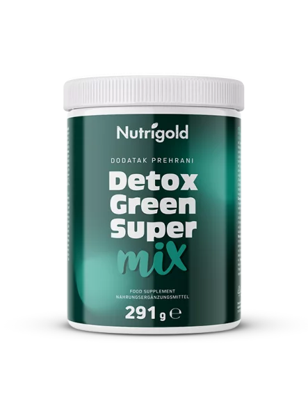 Nutrigold Detox organski Green Super Mix  291g