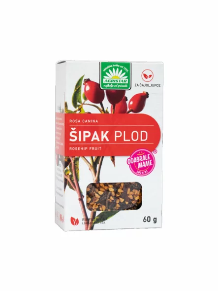 Čaj šipak plod - 60g Agristar