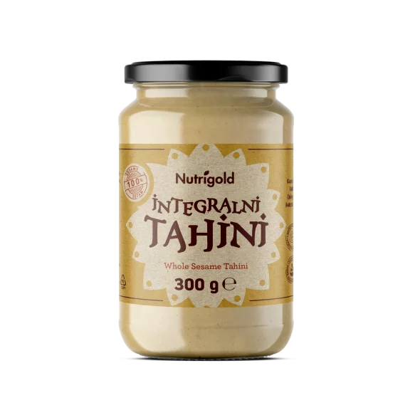 Nutrigold integralni tahini u pakiranju od 300g.