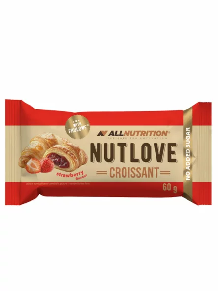 ALL Nutrition Nutlove CROISSANTs punjenjem od jagode bez dodanog šećera u pakiranju od 60g.