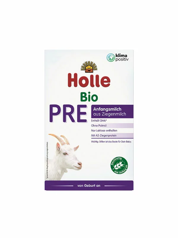 Holle organska Početna hrana za dojenčad PRE (od rođenja) od kozjeg mlijeka u pakiranju od 400g