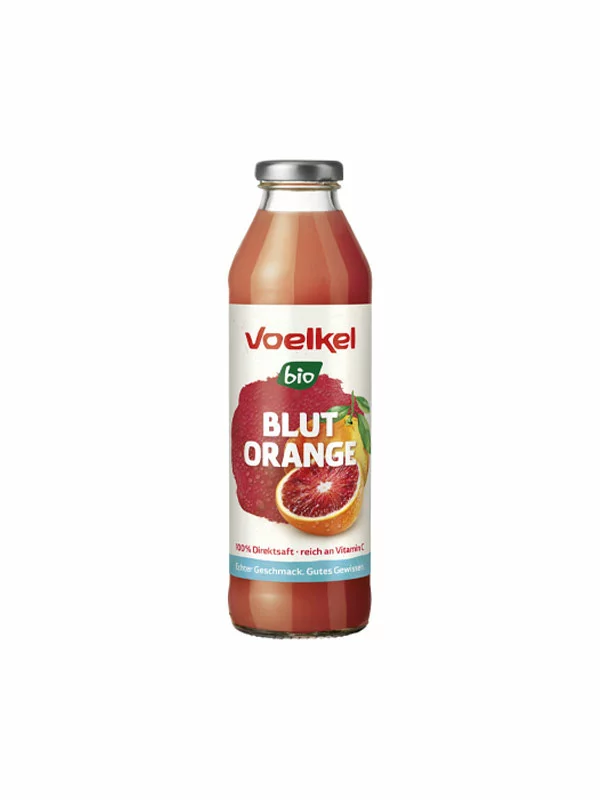 Voelkel sok od crvene naranče 100% čisti u boci od 50ml