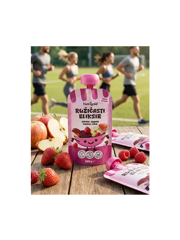 Voćna kaša Ružičasti eliksir - 200g Nutrigold