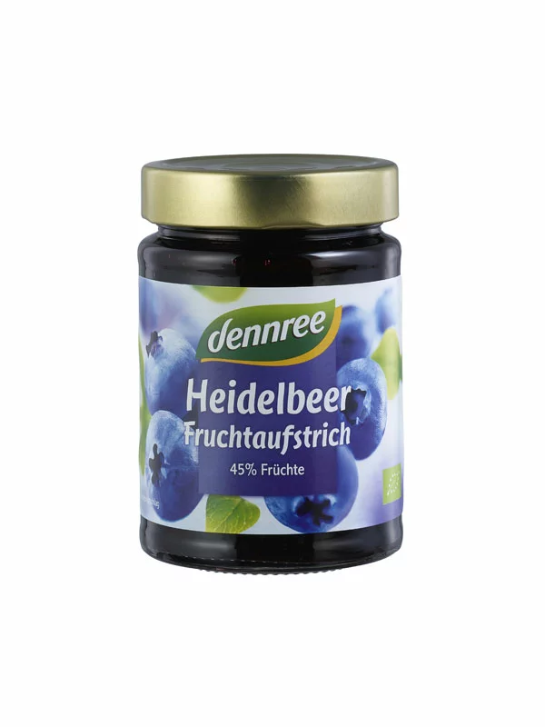 Džem od borovnice - organski 340g dennree