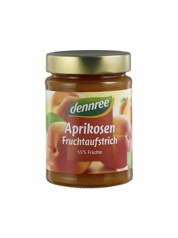 dennree organski džem od marelice u pakiranju od 340g.