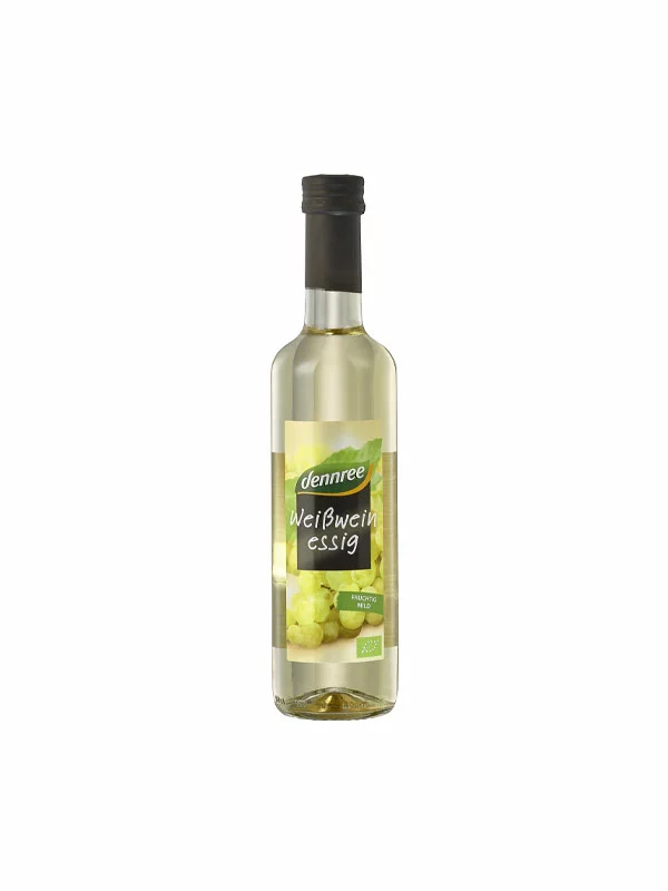 dennree organski bijeli vinski ocat u pakiranju od 500ml
