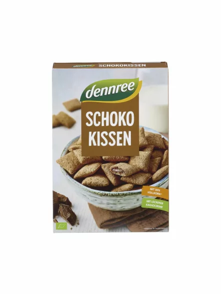 dennree organske Čokoladne pahuljice jastučići  u pakiranju od 375g