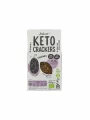 Hrskavi KETO krekeri Chia - organski 60g JFOODS SA
