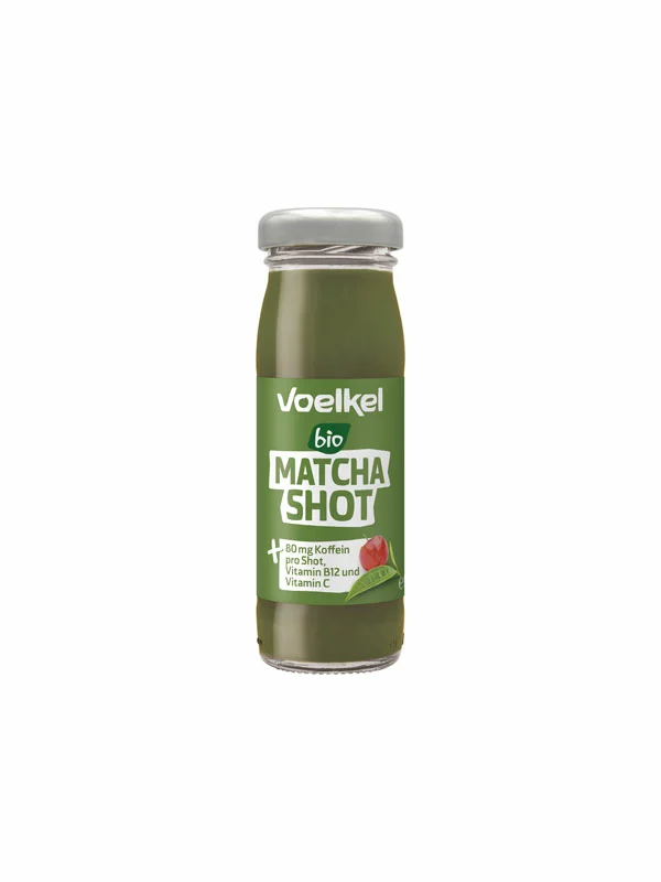 Voelkel organski Matcha shot u pakiranju od 95ml.