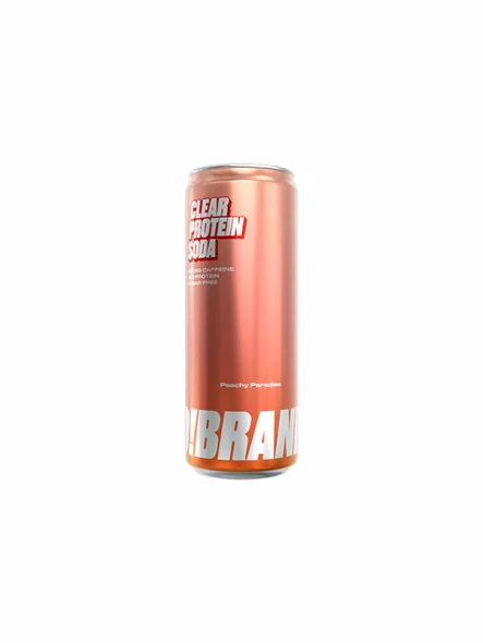 Fcb Brands Clear Protein Soda Peachy Paradise u limenci od 330ml