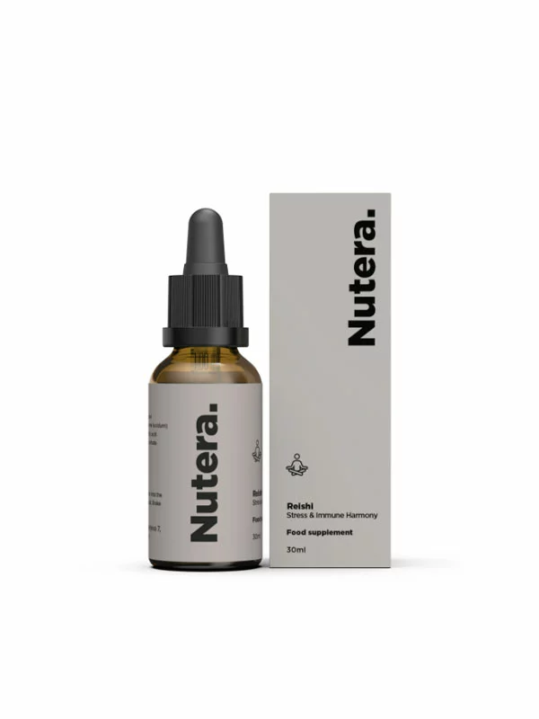 Nutera Ekstrakt Reishi gljive u pakiranju od 30 ml.