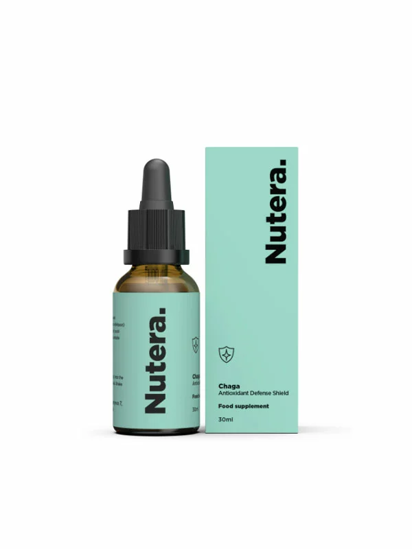 Nutera Ekstrakt Chaga gljive u bočici od 30 ml.