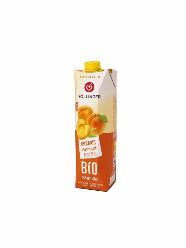 Hollinger organski sok od marelice u tetrapaku od 1000ml