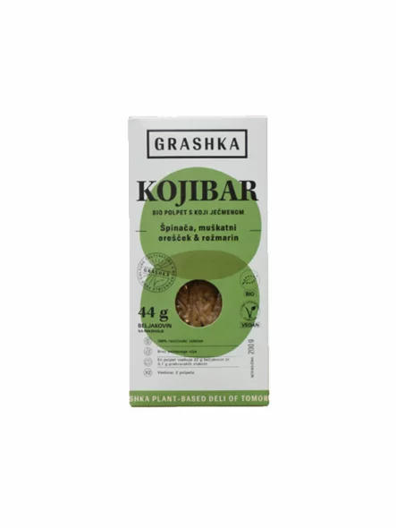 GrashkaVeganske pljeskavice c - organske 200g GrashkavVeganske pljeskavice c - organske 200g GrashkaVeganske pljeskavice c - organske 200g Grash organske veganske pljeskavice od ječma i špinata u pakiranju od 200g.